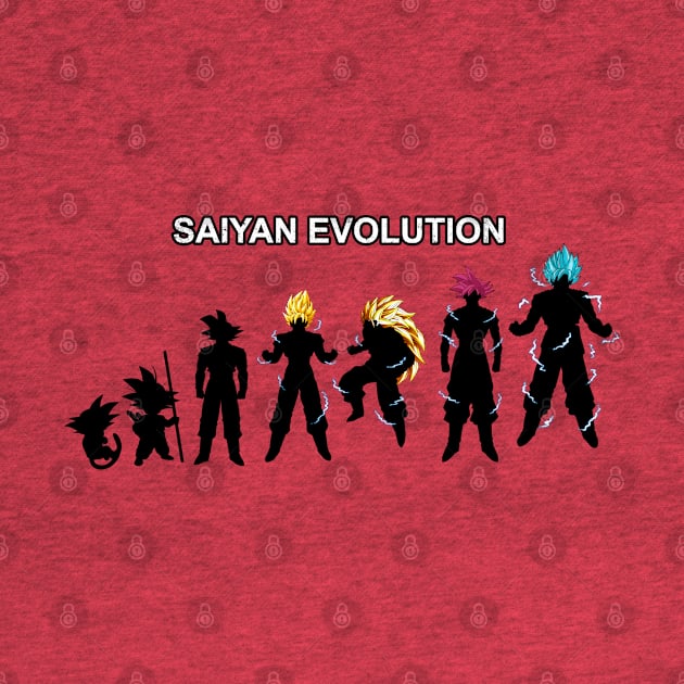 Evolution Anime Manga Superhero Warrior Gift For Anime Lovers by BoggsNicolas